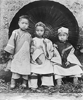 Three Chinese Children