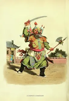 Chinese Prints: Chinese Comedian