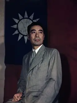 Communist Prints: Chinese Communist General Zhou Enlai