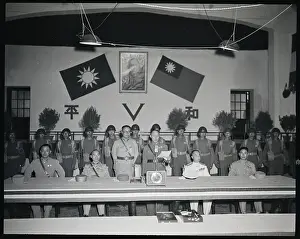 Delegation Prints: Chinese Delegation In Nanking