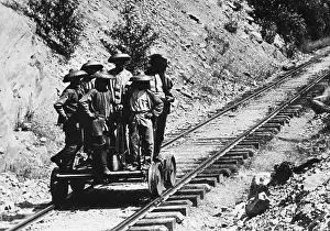 Teamwork Prints: Chinese Laborers During the Construction of the Rail Road
