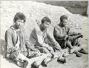 Criminal Prints: Chinese Lawbreakers In Stocks