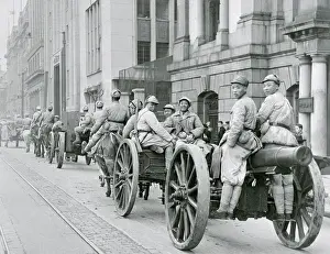 Chinese Nationalist Artillery Parading