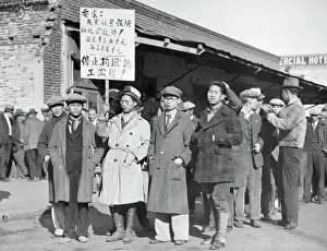 Sacramento Prints: Chinese Section Of Hunger Parade