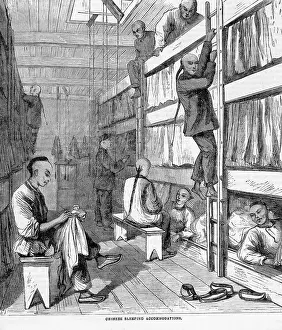 Immigrant Prints: Chinese Sleeping Accomodations