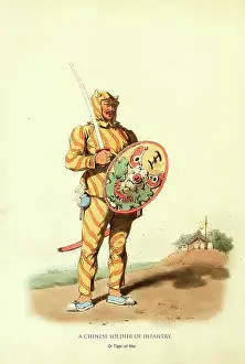 Chinese Prints: A Chinese Soldier of Infantry