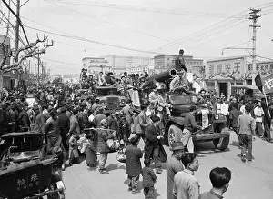 Nanjing Prints: Chinese Student Demonstration