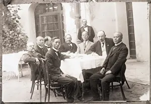 Lunch Prints: Chinese Trade Delegation at Lunch