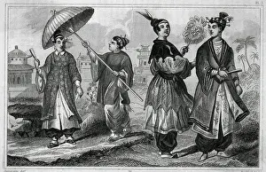 Promenade Prints: Chinese Women On Promenade