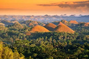 Ultimate Earth Prints Gallery: The Chocolate Hills in the morning