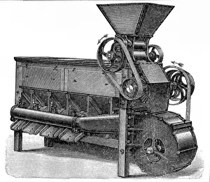 Grinding Prints: Chocolate making machine, Crushing and cleaning machine