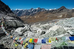 Images Dated 8th October 2015: Chola pass landscape, Everest region