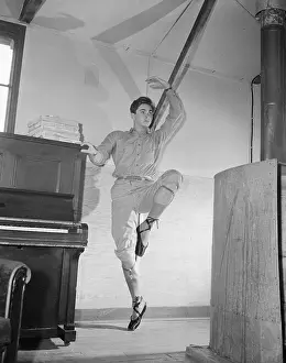 Private Prints: Choreographer Nelson Barclift Dancing in Ballet Sippers