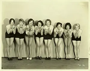 Chorus Prints: Chorus Girls Chosen For Movie