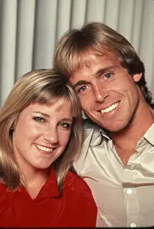 Chris Evert and John Lloyd