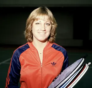 Tplparchives Prints: Chris Evert Portrait