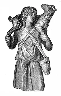 Sheep Prints: Christ as a good shepherd