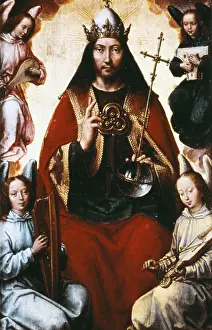 Christ in Majesty Painting From 1435-1494