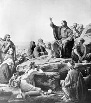 Images Dated 10th August 2016: Christ Preaching