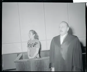 Mainz Prints: Christa Lehmann in Court