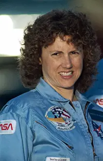 Christa McAuliffe Smiling