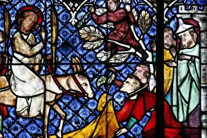 Glass Material Gallery: Christian art in France. Stained Glass
