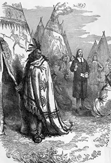 Preaching Prints: Christian Missionary To Native Americans