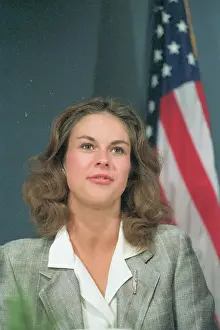 Luncheon Prints: Christie Hefner Attending National Press Club Luncheon