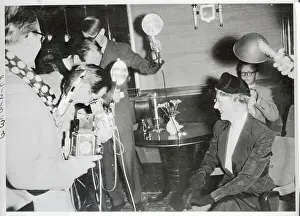 Christine Jorgensen at Press Conference
