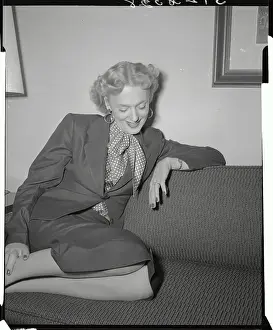 Christine Jorgensen Wearing Engagement Ring
