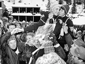 Olympia Prints: Christine and Marielle Goitschel 1964 Winter Olympics