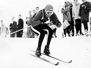 Olympia Prints: Christl Haas 1964 Winter Olympics