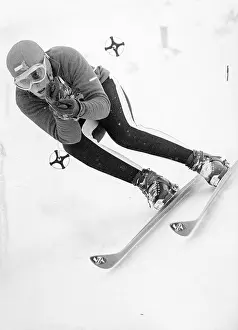 Olympia Prints: Christl Haas 1964 Winter Olympics