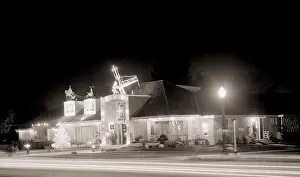 Liberace Prints: Christmas Decorations at Liberace's Home