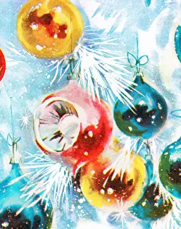 Illustratio Prints: Christmas Ornaments