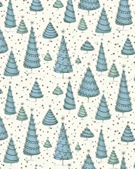 Gift Wrap Prints: Christmas Pattern