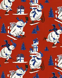 Wintertime Prints: Christmas Pattern
