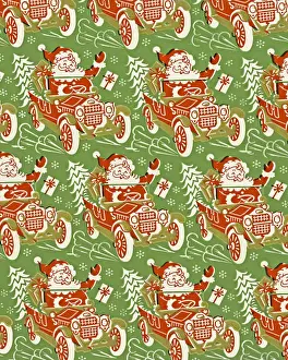 Santa Prints: Christmas Pattern