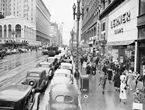 Christmas Shopping in San Francisco After Blackout