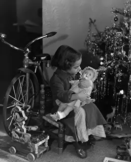 Doll Prints: Christmas Toys
