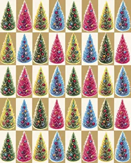 Pop A Prints: Christmas Tree Pattern