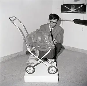 Christo With Wrapped-Up Baby Stroller