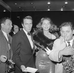 Christopher Plummer and Lauren Bacall