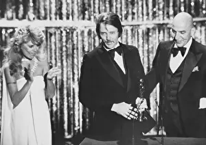 Christopher Walken Receiving Oscar