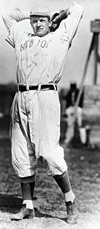 Pitching Prints: Christy Mathewson About To Pitch Basebal