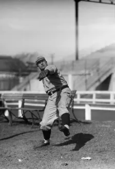Pitcher Prints: Christy Mathewson Pitching
