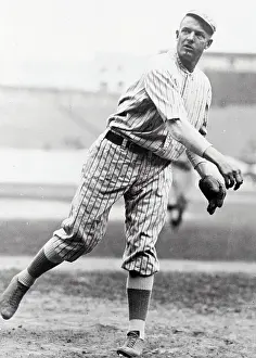 Christy Mathewson Pitching