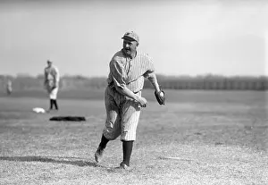 Great Prints: Christy Mathewson Pitching On Field