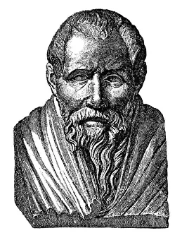 Human Face Prints: Chrysippus of Soli (ancient Greek philosopher)