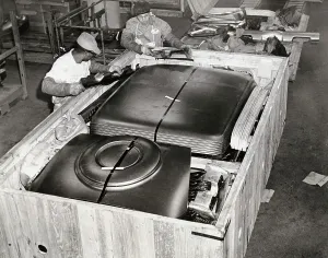 Detroit Prints: Chrysler Assembly Line for Parts